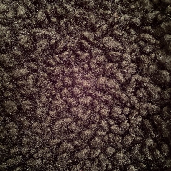 Banana Republic teddy coat black warm NWT x small Sherpa - Picture 6 of 6